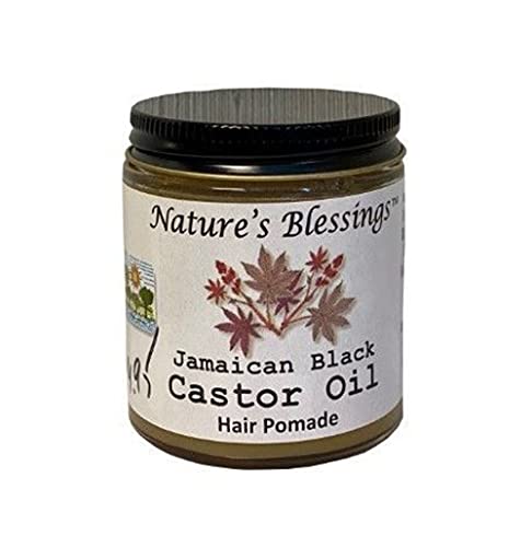 Nature's Blessing Jamaikalı Siyah Hint Yağı Saç Pomatı (Tüm Doğal Malzemeler)