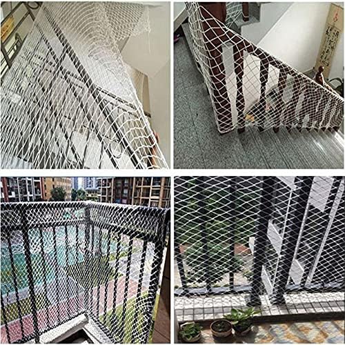 ALGWXQ Izgara 5 cm 10 cm Yapı Naylon Net Çocuk Anti Düşen Koruyucu Balkon Pet Köpek Kedi Savunmak Korkuluk Merdiven güvenlik