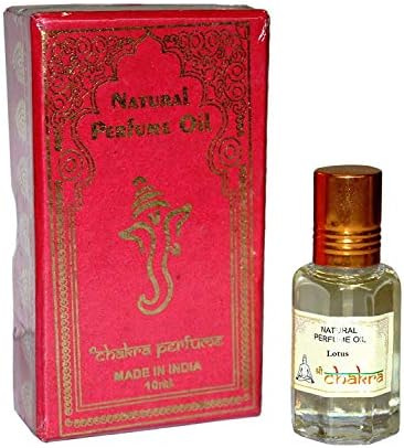 Çakra Doğal Attar Parfüm Yağı Ittar Hint Parfüm Alkolsüz 10ml (Lotus)