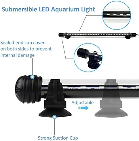 Tuzlu/Tatlı Su Balık Tankları için Aussie Akvaryumları Dalgıç Renk Değiştiren LED T4 Işık Fikstürü (33)