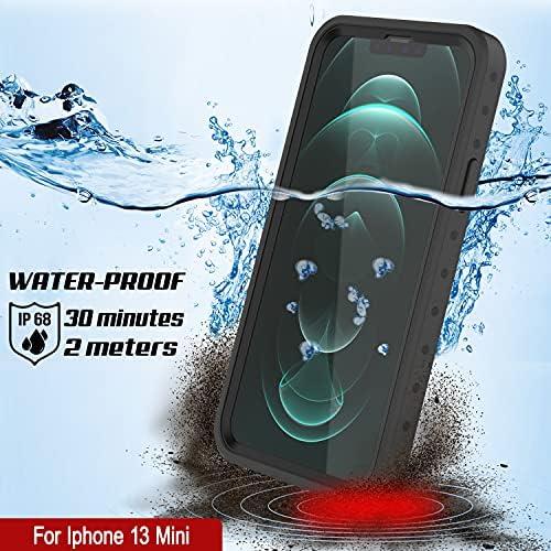 Punkcase için iPhone 13 Mini Su Geçirmez Kılıf [StudStar Serisi] [Slim Fit] [IP68 Sertifikalı] [Darbeye Dayanıklı] [Dirtproof]