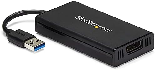StarTech.com USB 3.0-DisplayPort Adaptörü 4K Ultra HD, DisplayLink Sertifikalı, Harici Grafik Kartı ile Video Dönüştürücü-Mac