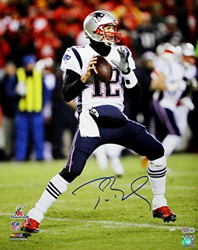 Tom Brady İmzalı İmzalı New England Patriots 16x20 Fotoğraf TRİSTARI