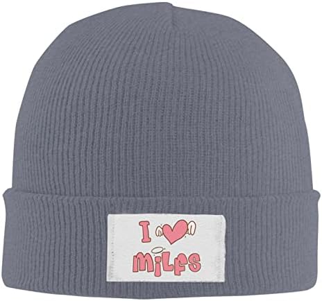 Ben Aşk Mılfs Bere Şapka Erkekler Kadınlar için-Kış Sıcak Örgü Kap Gerilebilir Quackity Örgü Kaflı Bere Şapka Erkekler Kadınlar