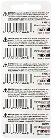 3X5 adet Maxell 3 V Lityum Madeni Para Pil CR2032 DL2032 Değiştirir