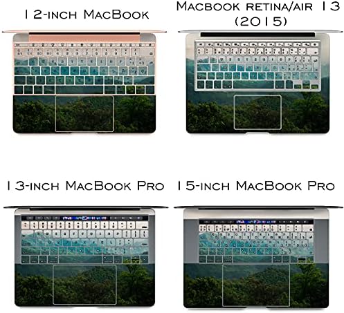 Cavka Vinil Çıkartması Cilt Değiştirme ıçin MacBook Pro 16 M1 Pro 14 Max Hava 13 2020 Retina 2015 Mac 11 Mac 12 Baskı Doğa
