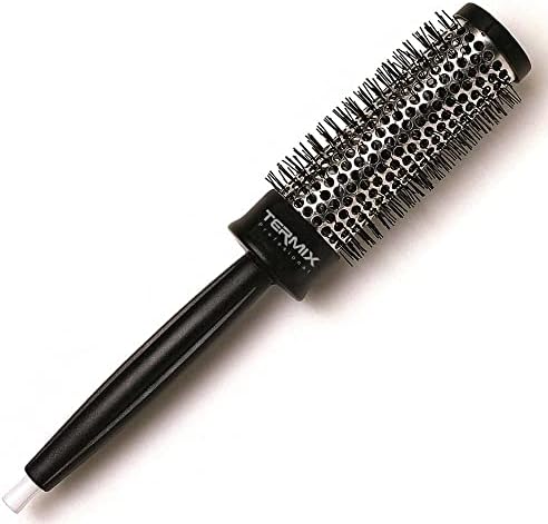 Termix Profesyonel Saç Fırçası Ø 32 mm-Naylon kıllı Alüminyum Termal Saç Fırçası, Her Tür Saç Modeli için İdeal, 2525158