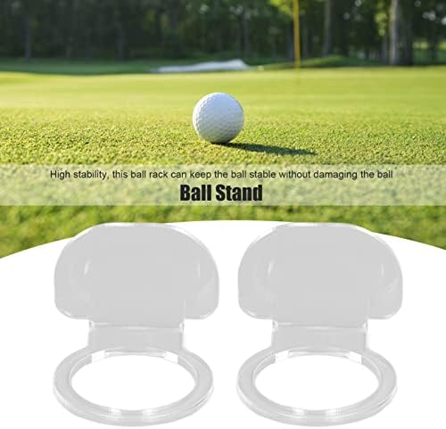 2 Adet Akrilik Topu Standı Tutucu,Yüksek Stabilite Dayanıklı Küçük Spor Topu Yuvarlak vitrin Tenis, Softbol, Beyzbol, Golf