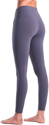 ANBENEED Spor Egzersiz Tayt Yoga Pantolon Kadınlar ıçin Olmayan See Through Aktif Spor Koşu Tayt ıle Cepler