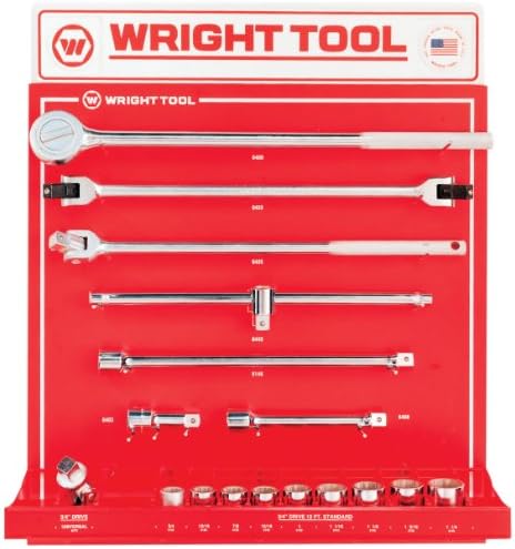 Wright Tool D949 3/4 İnç Sürücü 12 Noktalı Soketler, Tutamaklar ve Ataşmanlar