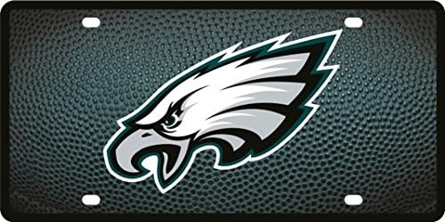 Philadelphia Eagles Takım Topu Tarzı Deluxe Akrilik Lazer Kesim Aynalı Plaka Etiketi Futbol