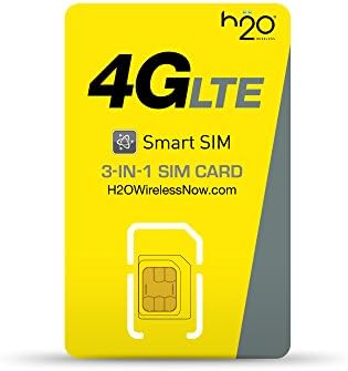 h2o Akıllı SIM Başlangıç Kiti 3'ü 1 arada GSM SIM Kart