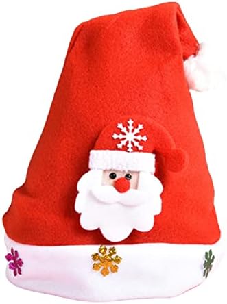 Noel Sevimli Çocuk Santa Şapka Kardan Adam Elk Klasik Tarzı Şapka Tatil Tatil Parti Dekorasyon