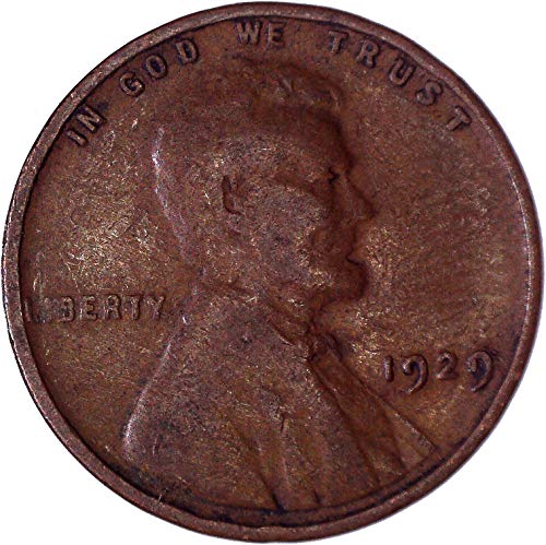 1929 Lincoln Buğday Cent 1C Çok İyi