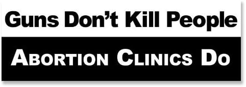 LPF ABD Mıknatıs Tabancaları İnsanları Öldürmez Kürtaj Klinikleri Yapar (Pro Life) Tampon Manyetik Etiket