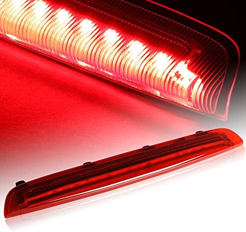 Q1-TECH, kırmızı LED Gövde 3rd Üçüncü Fren Dur ışık Arka Lamba ile uyumlu 2004-2012 Audi A3 S3 RS3 Sportback Modeli 4/5 Kapı