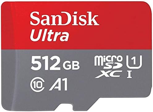 Motorola Telefonu için SanDisk Ultra 512GB Micro SD Kart, Moto G Stylus (2021), Moto G9 Power (SDSQUA4-512G-GN6MN) Paketi ile