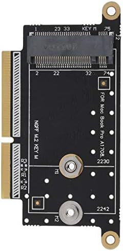 NVME SSD Adaptör Kartı ıçin OS X A1708 NGFF M. 2 NVMe Anahtar M 2230-2242 Dönüştürücü Ağ Parçaları