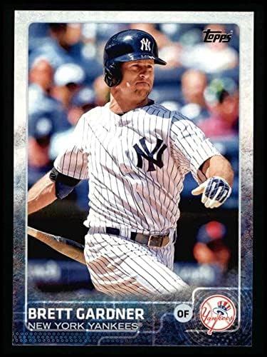 2015 Topps 21 Brett Gardner New York Yankees (Beyzbol Kartı) NM / MT Yankees