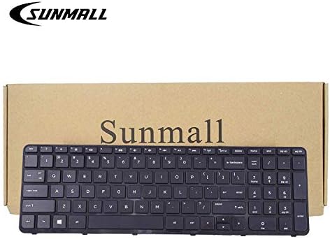 SUNMALL Mate Laptop Klavye için HP Pavilion 250 G3, 255 G3, 250 G2, 255 G2 15-D 15-E 15-G 15-R 15-N 15-S 15-F 15-H 15-A Serisi