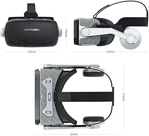 LİUMANG VR Gözlük VR Gözlük Sanal Gerçeklik Hepsi bir arada Kulaklık 3D Gözlük HD Oyun Kaskı Sürükleyici Ev Sineması Oyunlar