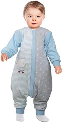 Bebek Giyilebilir Battaniye ile Bacak Pamuk Bebek Uyku Çuval Yürüteç Todder Uyku Tulumu Çocuklar Pamuk Pijama Uyku Çuval Bebek