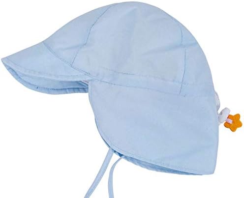 SimpliKids UPF 50 + UV Işını Güneş Koruma Bebek Şapkası w/Boyun Flebi ve İpli