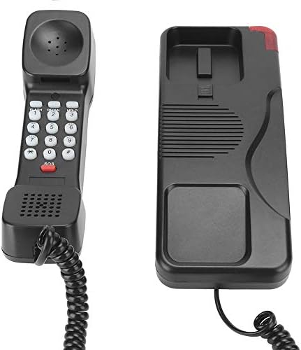 V BESTLIFE Kablolu Telefon Mini Masaüstü Sabit Telefon Iletişim Telefon Masaüstü / Kullanarak Ev Ofis Otel için Duvara Monte