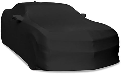 2010-2022 Camaro Ultraguard Streç Saten Kapalı Araç Örtüsü (Siyah)