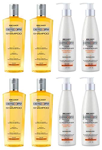 BERGAMOT Detoksifiye Şampuan ve Saç Kremi - Set C.