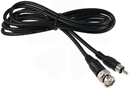 Ucland Siyah 3 Metre RCA CCTV Kamera için BNC Erkek Konnektör Video Kablosu