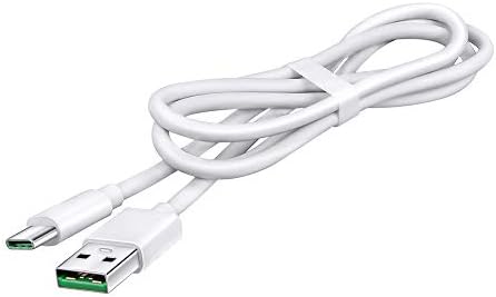 WeGuard 3.3 ft Beyaz 5A Hızlı USB-C Tipi-C Şarj şarj kablosu kablosu için Jabra Elite 85 h Kablosuz Gürültü Önleyici Kulaklıklar