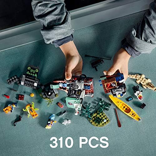 LEGO Gizli Yan Harap Karides Tekne 70419 Yapı Kiti, 7+ Yaşındaki Erkek ve Kız için App Oyuncak, İnteraktif Artırılmış Gerçeklik