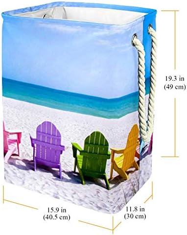 Unicey Sahil Plaj sandalyeleri Büyük Ölçekli Çamaşır Sepeti Katlanabilir Depolama Sepeti Yatak Odası Bebek Kreş için