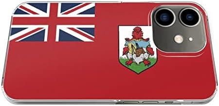 ıPhone 13 Bermuda Bayrağı PC telefon Kılıfı ile uyumlu