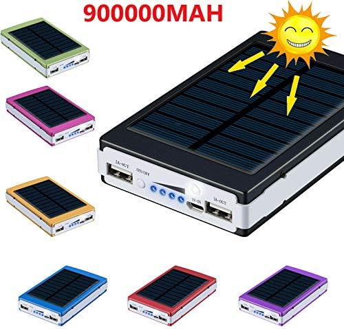 Cep Telefonları için 900000mAh Güç Bankası Yedekleme Harici Pil USB Şarj Cihazı (Turuncu)