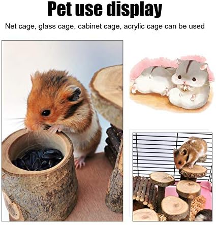 Hamster Oyuncaklar, Çıkarılabilir Hamster Çiğnemek oyuncak seti, Evcil Hayvanlar için Küçük Hayvanlar Gerbils Evcil Hayvanlar(Elma