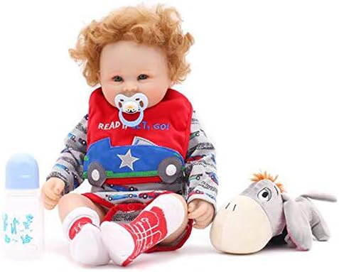 OTARDDOLL Reborn Baby Doll Gerçekçi Simülasyon Boy 50 cm, El Boyalı Güzel Oyuncak Hediye Toplama Bebek, Tam Vücut Silikon Malzeme,