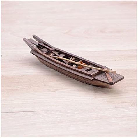 LSXLSD Modeli Yelkenli 15/25 cm Tekne Oyuncaklar Modelleme El Yapımı Minyatür Ahşap Tekne Diorama Model Gemi balıkçı teknesi