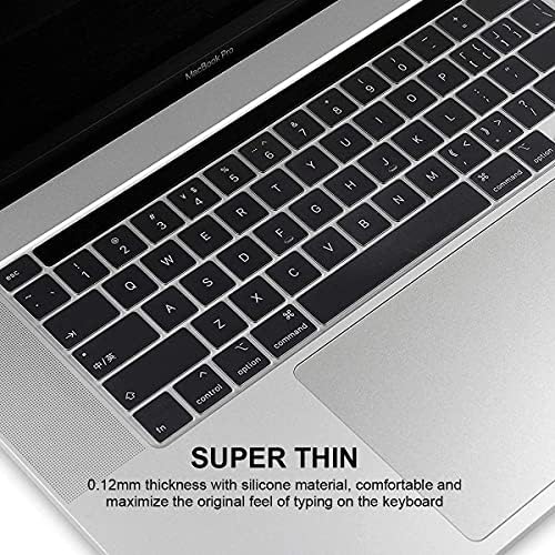 EooCoo Klavye Kapak Ultra İnce ile Uyumlu 2021 2020 MacBook Pro 13 inç A2338 M1 A2251 A2289 & MacBook Pro 16 inç A2141 ile