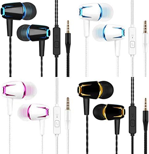 Kulaklıklar, Kulaklıklar, Pasuwisma Kulak İçi Kulaklıklar Gürültü İzolasyonu,iPhone,iPod,iPad,MP3 Çalarlar,Samsung Galaxy,Nokia,HTC