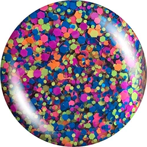 Renk Kulübü Tırnak Cilası, Sakız Damlası Duramaz, Confetti Glitters Koleksiyonundan-Sınırlı Sayıda