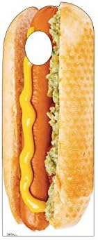 Gelişmiş Grafik Hot Dog Standı 27 x 68