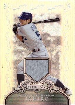2006 Bowman Sterling Refrakter BS-Ichiro Suzuki Oyunu Yıpranmış Jersey Beyzbol Kartı-Sadece 199 yapıldı! - Naneden Naneye