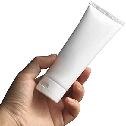 20 Pcs 50 ml / 1.7 oz Boş Doldurulabilir Plastik Sıkılabilir Yüz Temizleyici Şişe Kozmetik Yumuşak Tüp Şişe Konteyner Örnek