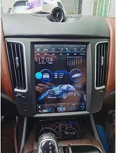 12.1 Android 9 PX6 Sistemi Araba Video Maserati Levante stereo Navigasyon DVD Oynatıcı Radyo Araba sesli GPS DSP BT WıFı