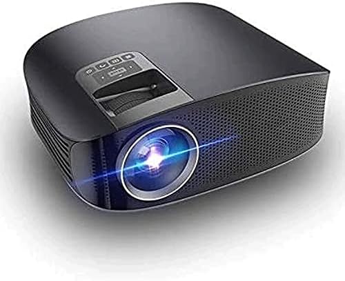 MZLXDEDIAN Projektör Yükseltme Full HD Video Projektör, 1080p Profesyonel Projektör / İş Sunumları ve Sınıflar / Ağ Kontrolü