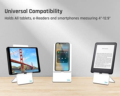 Glisten Tablet Standı (iPad'ler ve Diğer Tabletler) / Cep Telefonu Standı / eReader Standı-Pozitif Titreşimler Sadece Renkli
