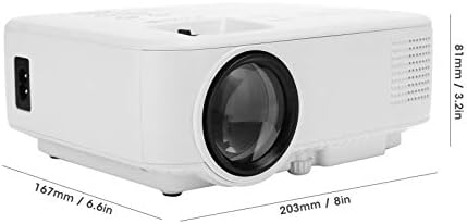 Gaeirt 1080P Projektör, Taşınabilir Projektör Çok Amaçlı Portlar Yatak Odası için Basit Kullanım (1)