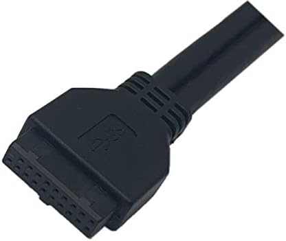 GİNTOOYUN USB 3.0 20pin Header Uzatma Kablosu FENGQLONG Erkek Kadın Uzatma Kablosu